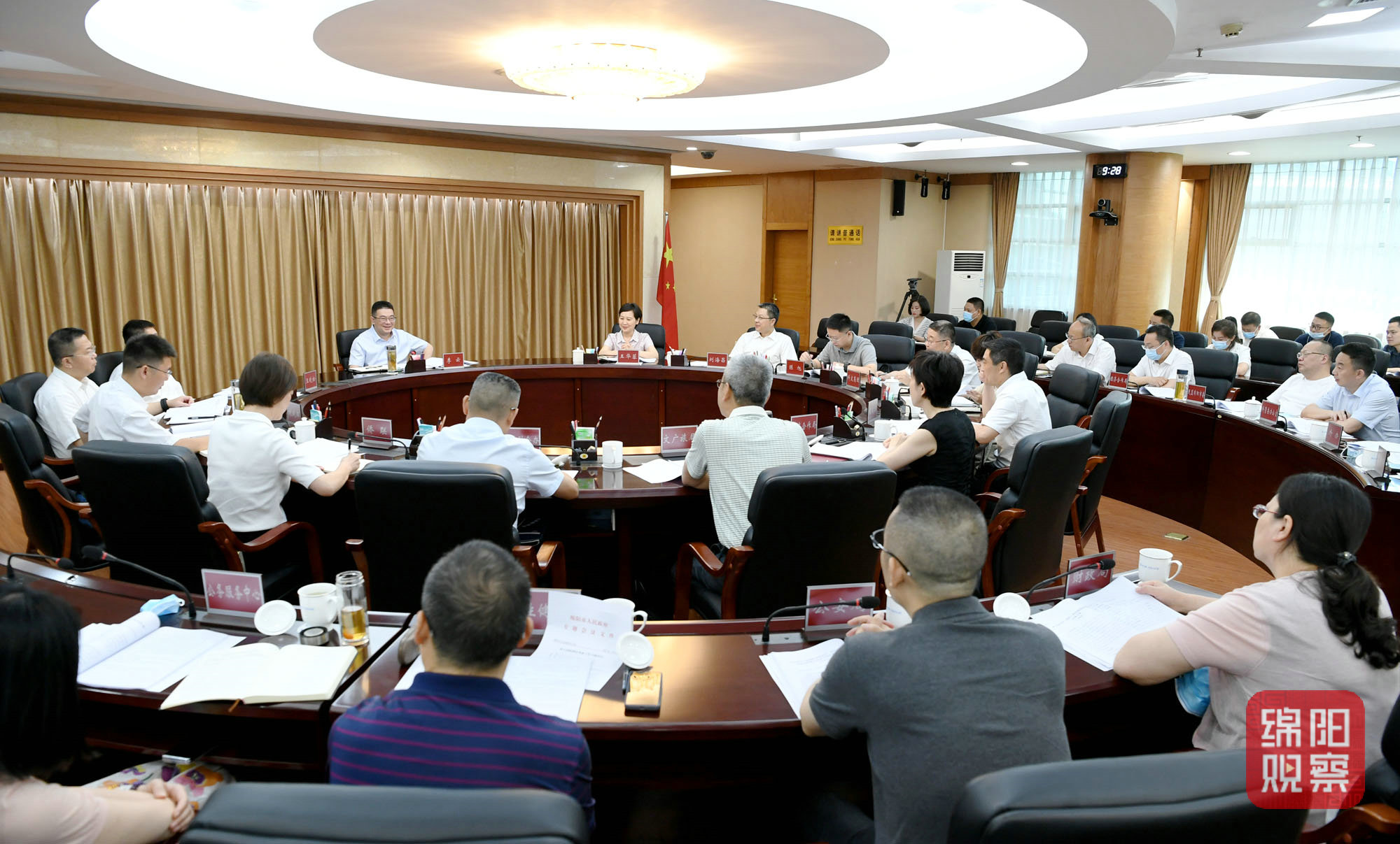 2022年7月6日，第十届科博会筹备工作专题会  张莉 摄.jpg
